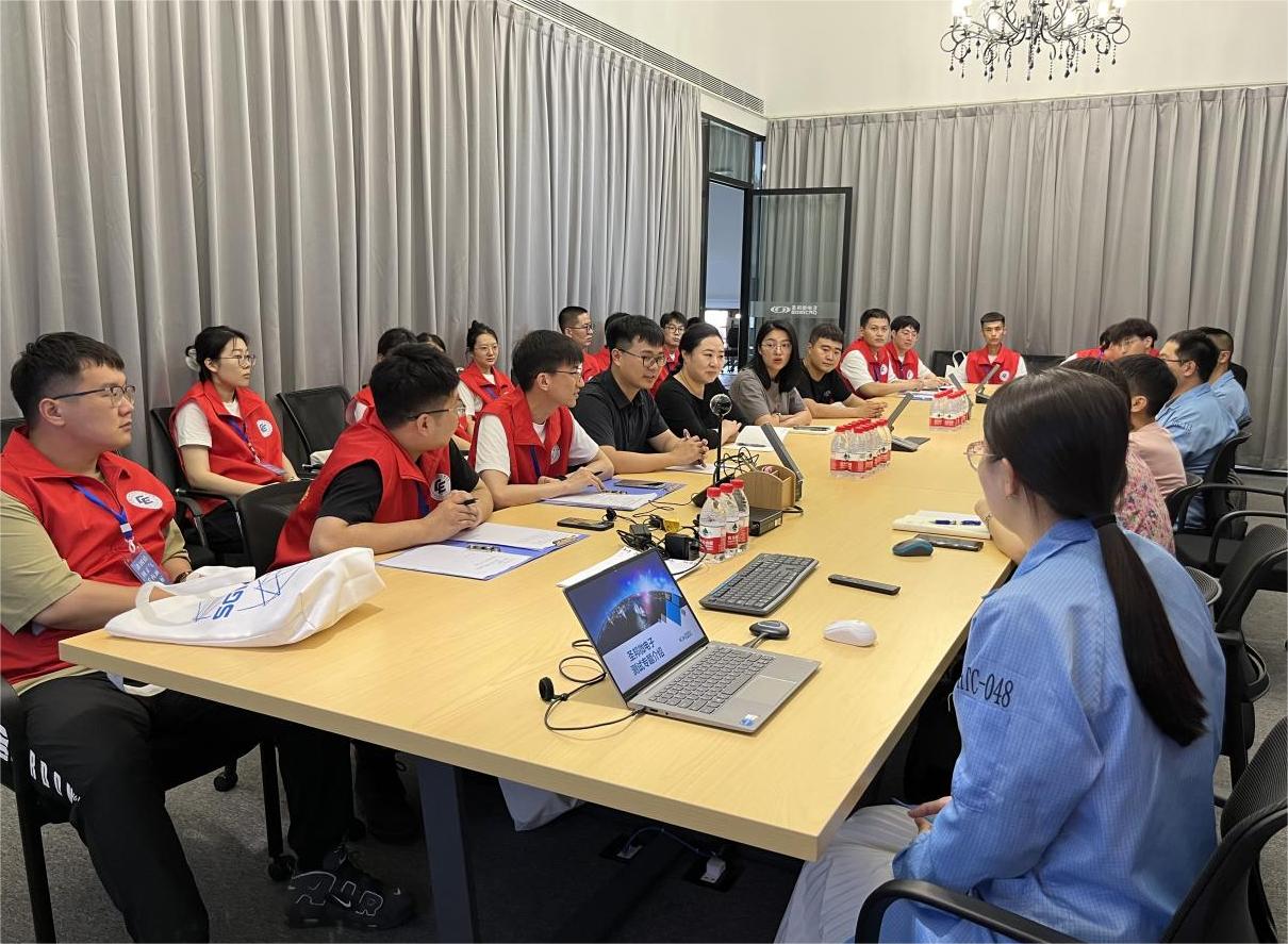 哈爾濱理工大學(xué)電氣學(xué)院“菁耘龍江”促留省就業(yè)實(shí)踐團(tuán)赴圣邦微電子（北京）股份有限公司哈爾濱分公司開(kāi)展“訪企拓崗”暑期社會(huì)實(shí)踐活動(dòng)