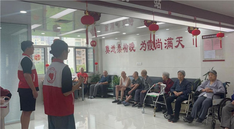 敬老志愿行，你我送溫暖